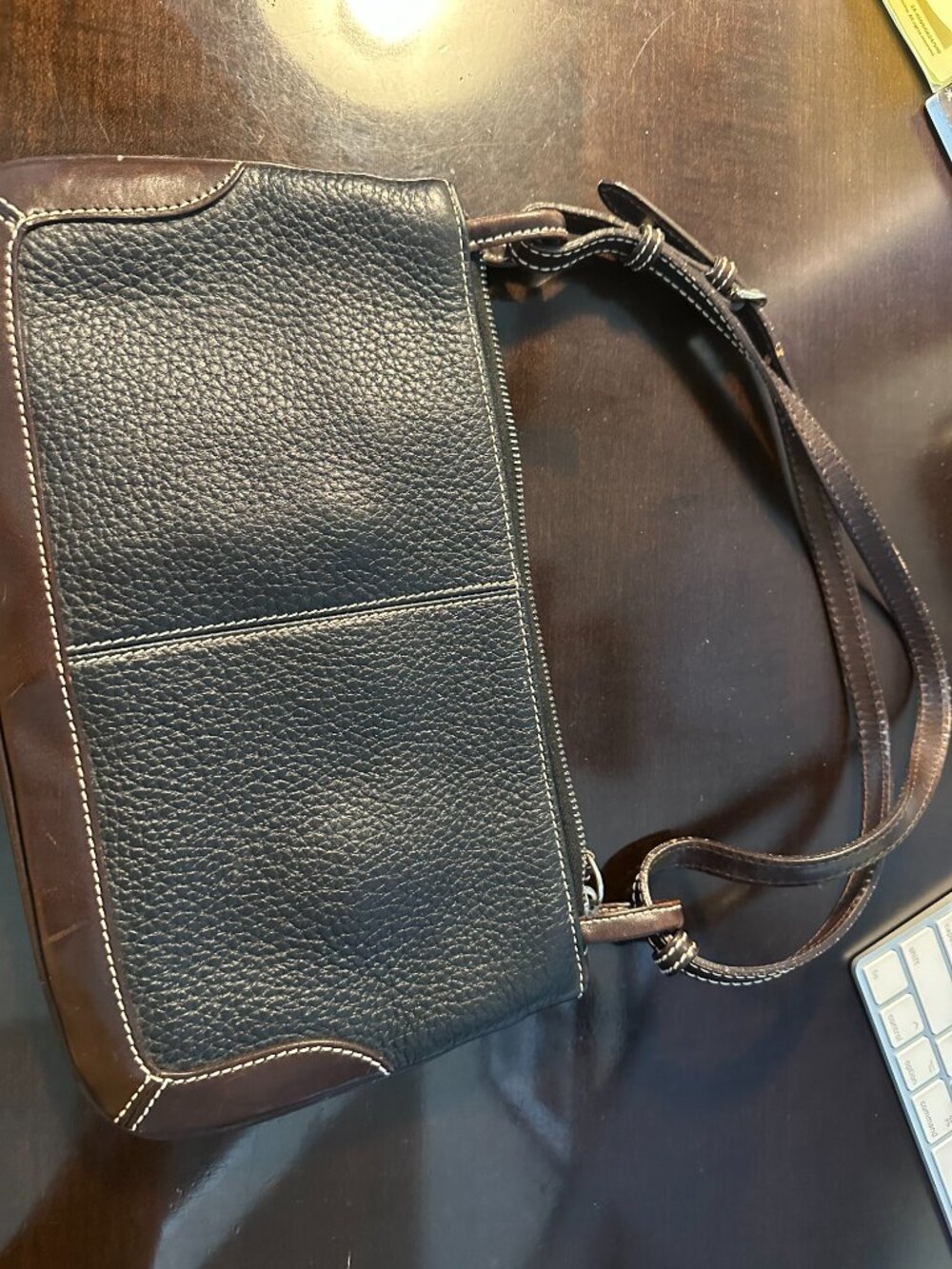 Dooney & Bourke Black and brown purse - Picture 2 of 3